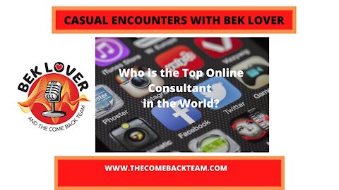 David Markovich Top Online Consultant & Creator of Online Geniuses Casual Encounters With Bek Lover