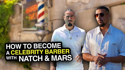 Becoming a HIGH END barber with MARS--@themarstouch