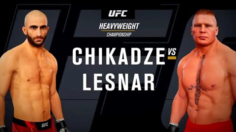 EA Sports UFC 4 Gameplay Brock Lesnar vs Giga Chikadze