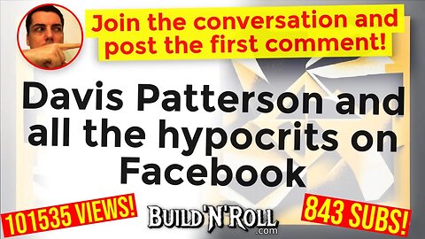 Davis Patterson and all the hypocrites on Facebook