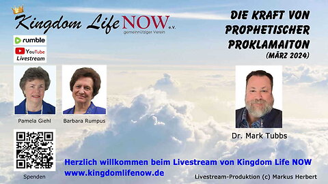 Die Kraft von prophetischen Proklamationen (Dr. Mark Tubbs)