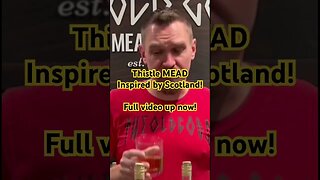 Thistle MEAD Inspired by Scotland! Full video up now! #mead #honeywine #scotland