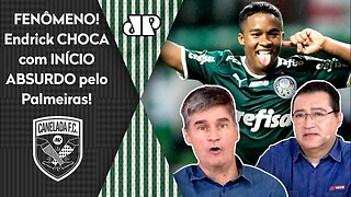 "ISSO É INCRÍVEL, cara! O Endrick SOZINHO e com 16 ANOS já..." FENÔMENO do Palmeiras CHOCA!