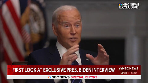 Joe Biden Tries To Defend His 'Bullseye' Comment To Lester Holt: 'I Didn't Say Crosshairs'
