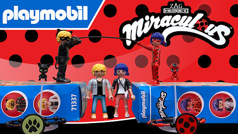 Ladybug & Cat Noir - Miraculous - Playmobil - Unboxing & Review