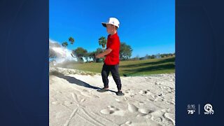 6-year-old Florida golfer has big dreams and big talent