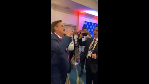 MyPillow Patriot Mike Lindell give #FakeNews CBS a piece of his mind at CPAC 2022!