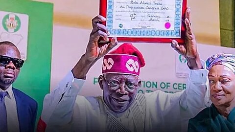 INEC’s Certificate of Return is like World Cup trophy to me — President-Elect, Bola Ahmed Tinubu.