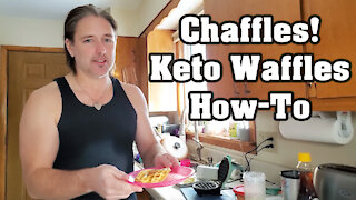 How To Make Chaffles! Keto Low Carb Waffles