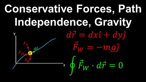 Conservative Forces, Path Independence, Gravity - AP Physics C (Mechanics)