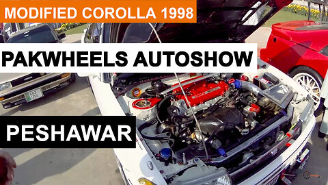 Toyota | Corolla 1988 | Pak wheels | Peshawar Auto Show | Modified Rebuilt | Cars.