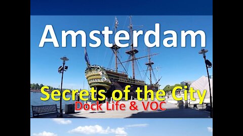 Amsterdam Scheepvaart VOC Museum, & Houseboats : Oosterdok walk 5/5