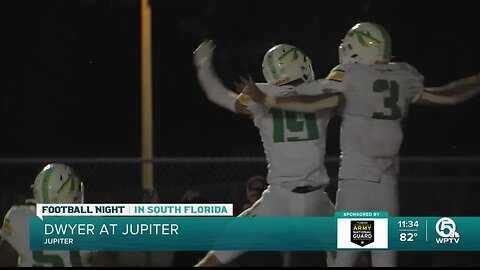 Jupiter downs Dwyer 24-11