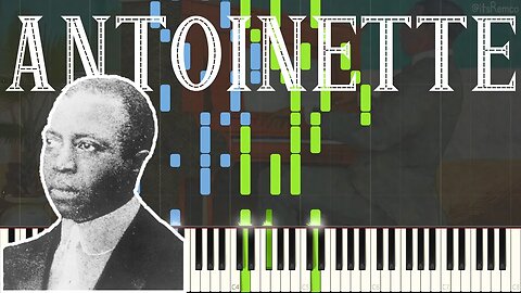 Scott Joplin - Antoinette 1906 (Ragtime Piano Synthesia)