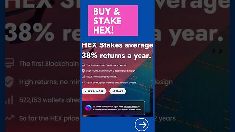 Don't Get Rekt Trading! Buy & Stake Hex! Check Out Hex.com Now! #shorts