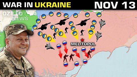 13 NOV: Shock Ukraine Attack! Russian Army Experienced Disaster in Melitopol!