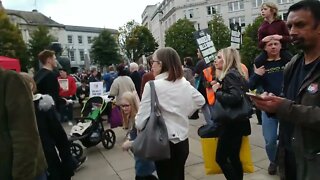 Tory Party Conference Protest