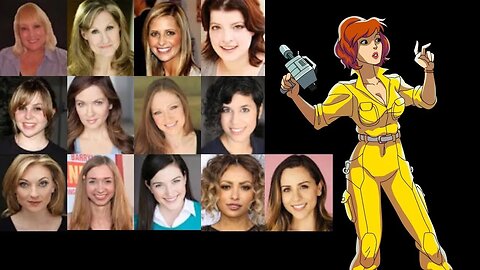 Animated Voice Comparison- April O'Neil (TMNT)