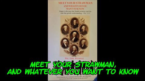 Meet Your Strawman, And Whatever You Want To Know - LiveTruthDaily