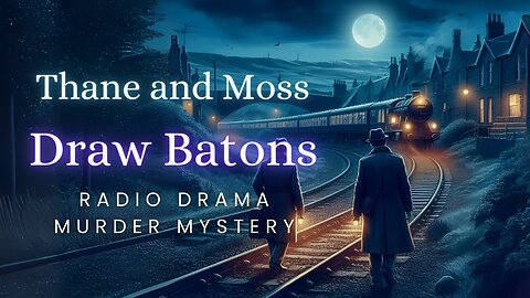 Thane and Moss | Draw Batons | Murder Mystery | Radio Drama