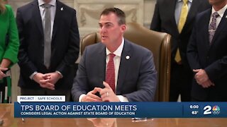 TPS board considers legal action against State Board of Education