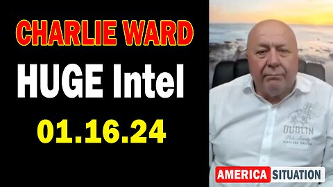 Charlie Ward HUGE Intel Jan 16: "Q & A With Charlie Ward & Paul Brooker"