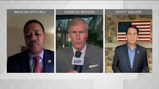 Political Panel: Scott Walker, Mahlon Mitchell discuss President Trump's visit to Wisconsin