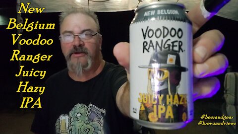 New Belgium Voodoo Ranger Hazy Juicy IPA 3.75/5