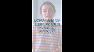 Symptoms of Dehydration with an Ostomy | #Shorts | Let's Talk IBD