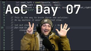 [AoC 2021] Day 7: #Rust