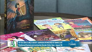 Ramos Law and Denver7 Giveback For "If You Give A Child A Book" Campaign to
