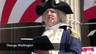 Patriots speak in Washington DC on the morning on July 4, 2023