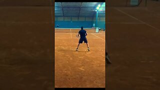 Acelerando segunda bola #tennis #subscribe #shorts