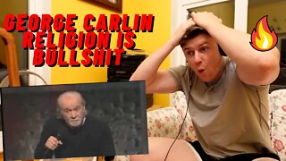 FIRST TIME LISTENING George Carlin --- Religion is Bullshit((IRISH GUY REACTS!!))