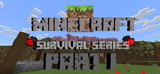 Minecraft Survival Series (Part 1): A aterrible Start