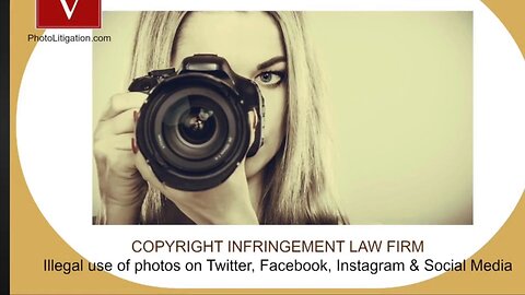 Photo Infringement - No Recovery / No Fee