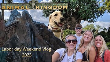 Walt Disney World's Animal Kingdom 2023 | Labor Day Weekend Vlog