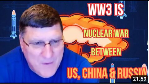 Scott Ritter: 400 nuclear weapons could destroy the world and US currently have 1550 in war vs China