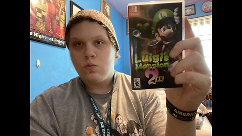 Me Unboxing I Got Luigi’s Mansion 2 HD For Nintendo Switch