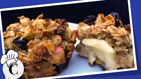 Apple Oatmeal Muffins! An Easy, Healthy Recipe!