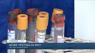 Expanding testing in WNY and neighboring regions