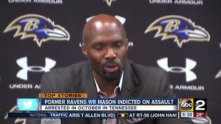 Former Ravens WR Mason indicted on assault