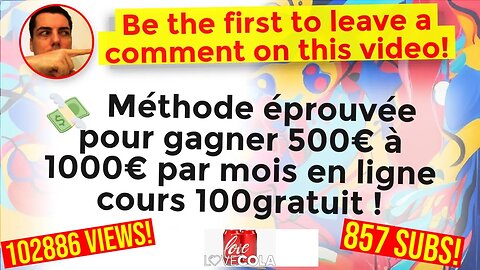 💸 Méthode éprouvée pour gagner 500€ à 1000€ par mois en ligne cours 100gratuit !