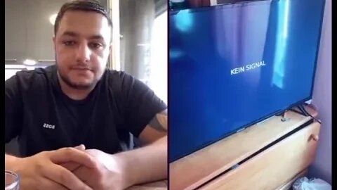 Doru sparge televizorul pe live TikTok cu Allin pe live