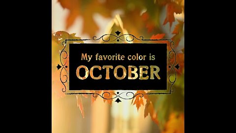 Favorite color is October [GMG Originals]