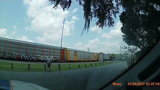 Folkston Train 11 AM 7 21 Right Side Cam