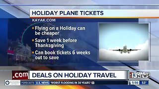 How to get deals on holiday travel
