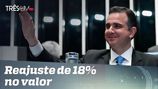 Rodrigo Pacheco concede aumento da cota parlamentar aos senadores