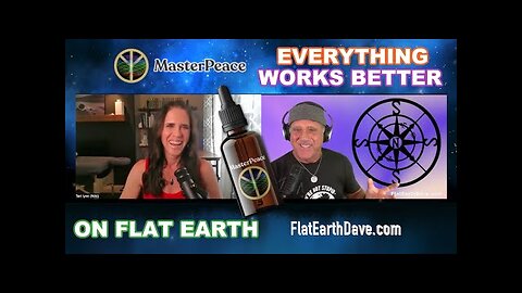 MasterPeace w Flat Earth Dave - Detoxify your life!