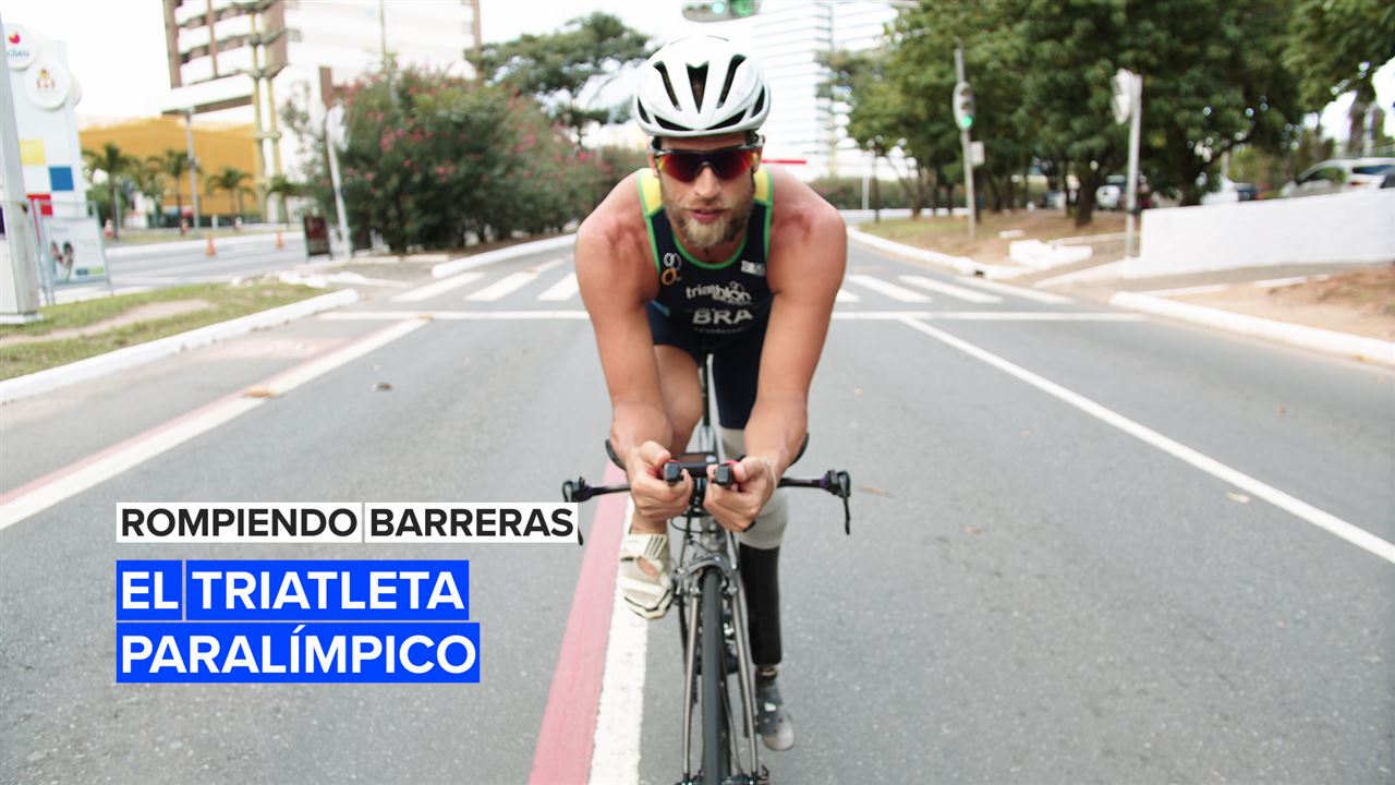 Rompiendo barreras: El triatleta paralímpico